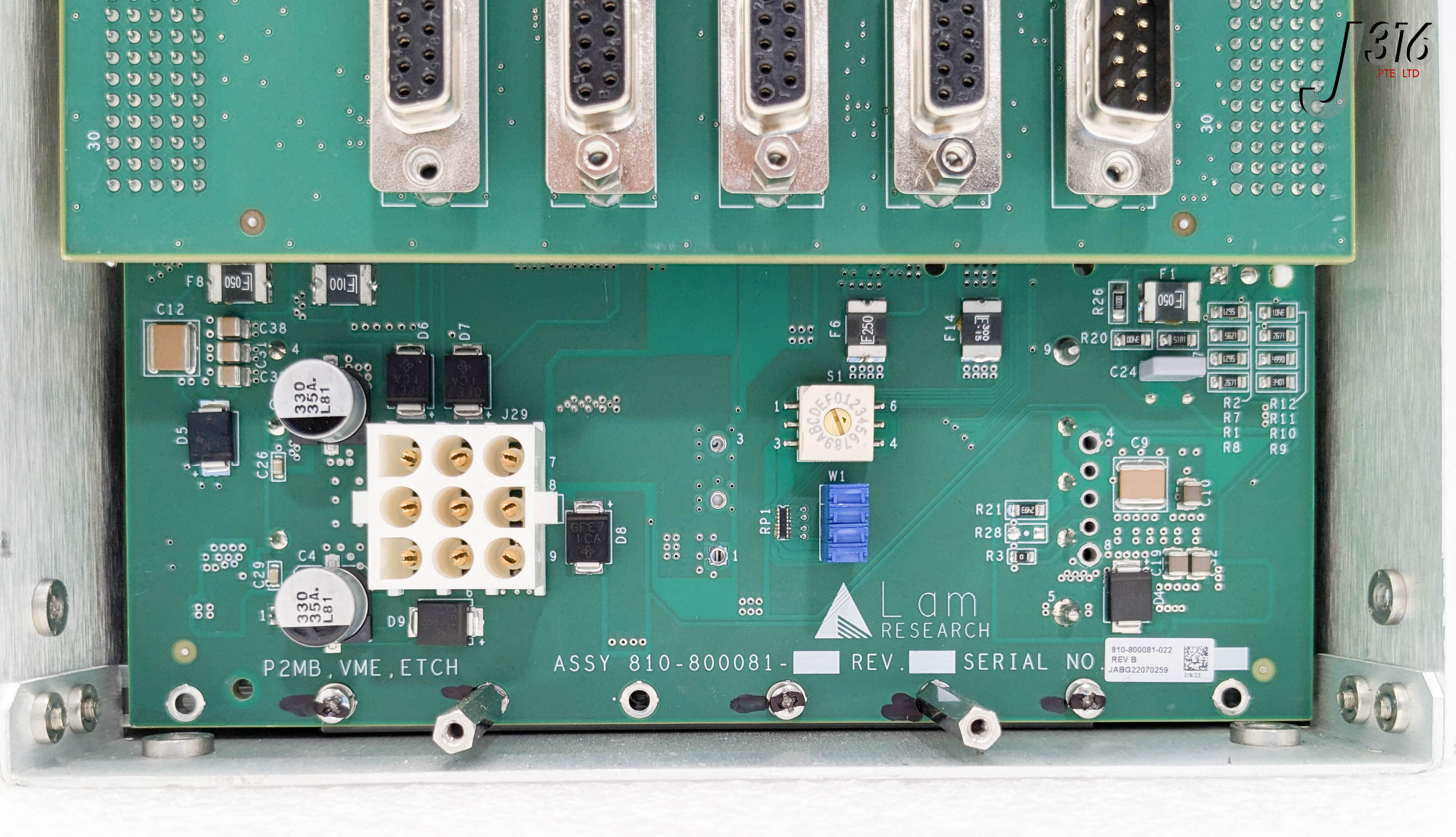 38044 LAM RESEARCH VME BOX, 2300 KIYO FX PROCESS MODULE 853-044013